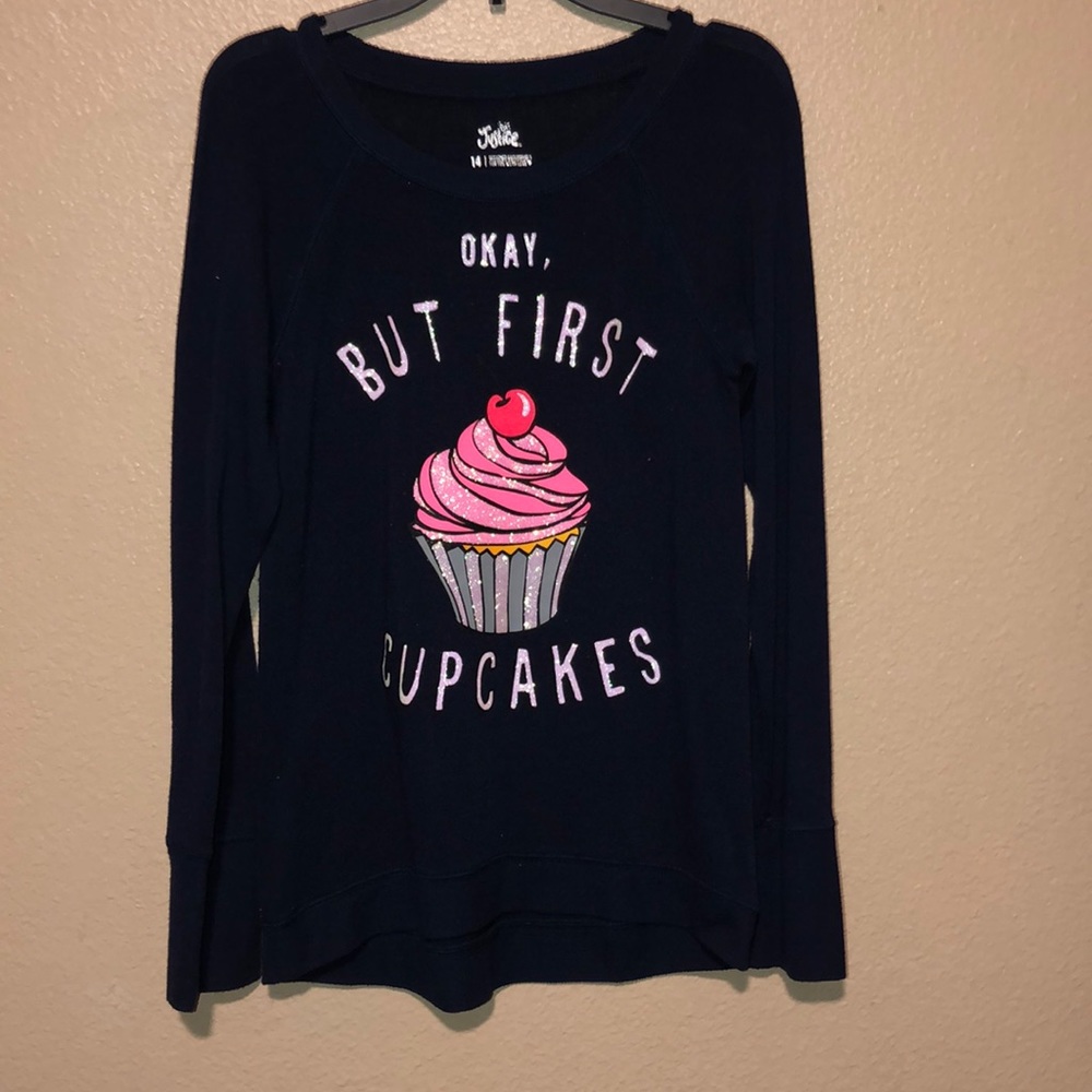 Justice long sleeve size 14